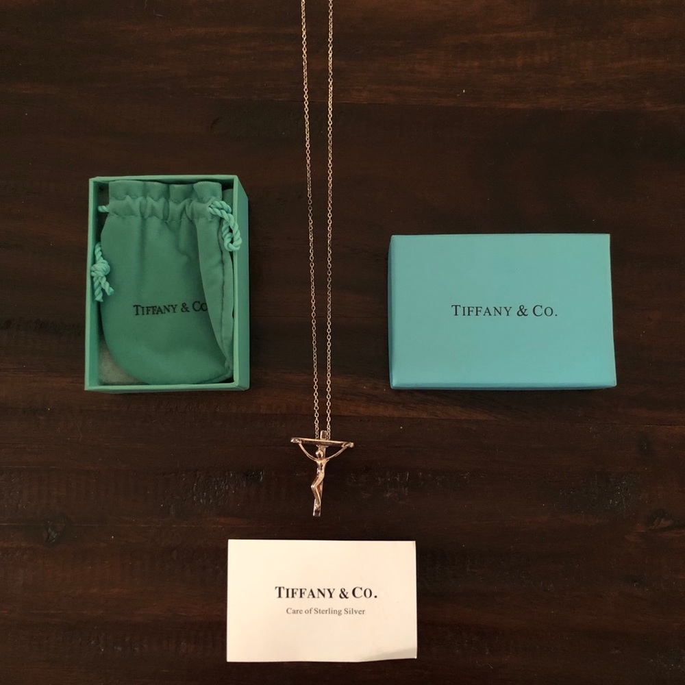 Tiffany & Co. Elsa Peretti Cross Necklace
